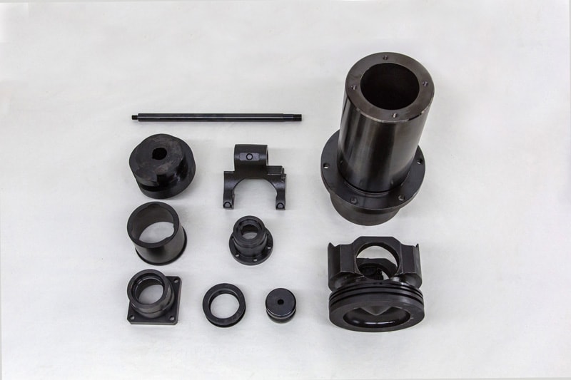 Black oxide coated parts